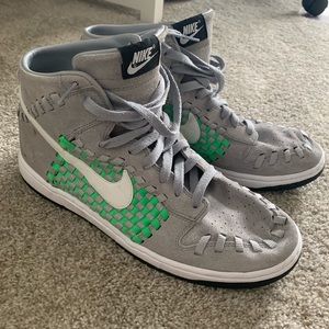Nike Dunk High Top Woven